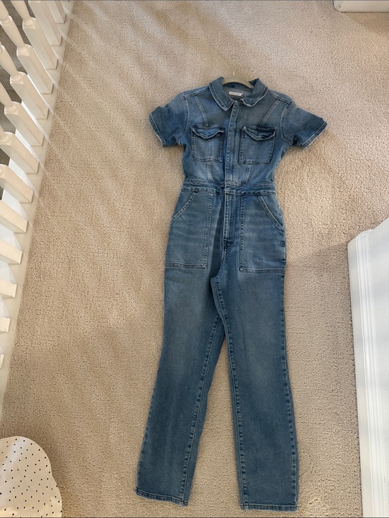Good American Other - Women Blue Denim One-Piece Jumpsuit